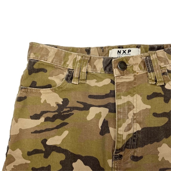 NXP Y2K CAMO MINI SKIRT - Picture 2 of 3